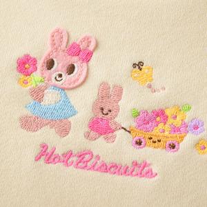 ミキハウス キャビット刺繍 コーデュロイ ワン...の詳細画像2