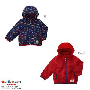 ミキハウス ウィンドブレーカー アウトレット 紺 えんじ ラベンダー 80 90 100 110 120 130 ホットビスケッツ HOT BISCUITS