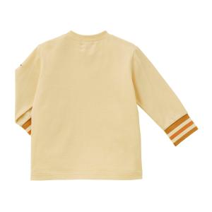 ミキハウス パステルビーンズ 長袖Tシャツ 紺...の詳細画像3