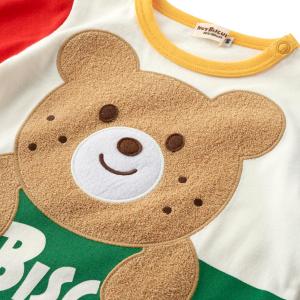 ミキハウス ロゴ×キャラクター 長袖Tシャツ ...の詳細画像2