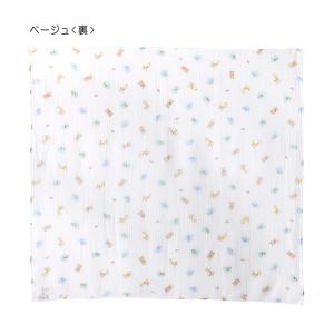 ミキハウス 二重織ガーゼのマルチケット ピンク...の詳細画像5
