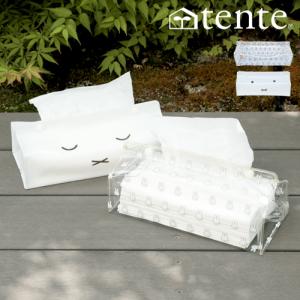 ミッフィー ティッシュケース テンテ tente DickBruna CLEAR 30091 ディックブルーナ ティッシュカバー グッズ 大人 箱ティッシュ 収納 壁掛け クリア ビニール｜hotchpotch