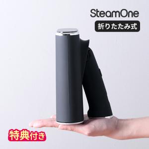 スチームアイロン ハンディ スチームワン 折りたたみハンディー衣類スチーマー 特典付 フォルダブル FOLDABLE JPFD130B SteamOne ハンディスチーマー 正規販売店｜hotchpotch