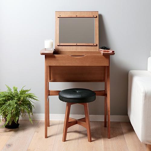 ドレッサー デスク 市場 Dresser＆Stool toledo M-3647BR スツール トレ...