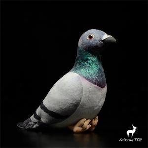 鳩ぬいぐるみ 鳩 ぬいぐるみ リアル ハト はと 鳥 人形 おもちゃ とり トリ 酉