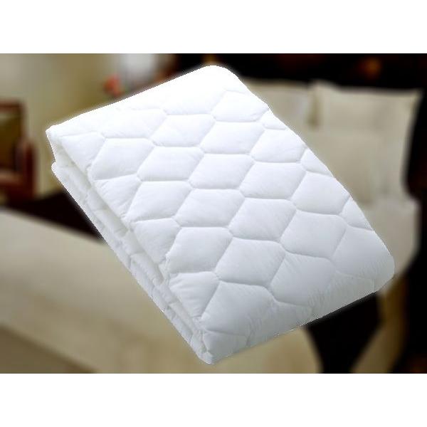 ベッドパッド ホテル仕様抗菌防臭ベッドパッド MD(ミッドダブル)サイズ