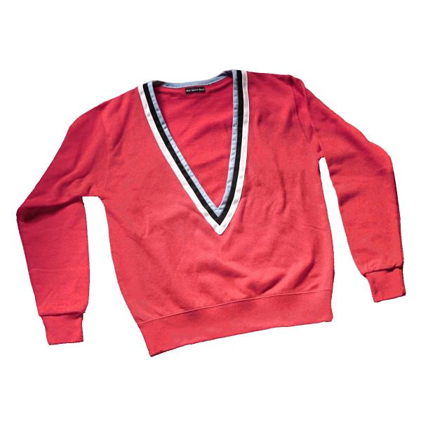 トレーナーVネック　Rockabilly・50s Style　レッド