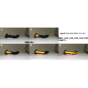 BMW LED 流れる ドアミラー シーケンシャル ウインカー スモーク仕様   F10 F11 F07 F12 F13 F06 F01 F02 Eマーク付｜hotimp-com