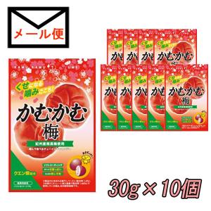 三菱食品 かむかむ梅 10個セット