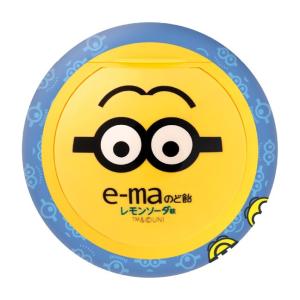 味覚糖　e-maのど飴　ミニオン2　6個セット　容器タイプ
