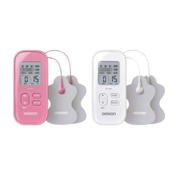 * オムロン【HV-F021（-PK/-W）】低周波治療器 全身 こり 水洗いOK ピンク ホワイト...
