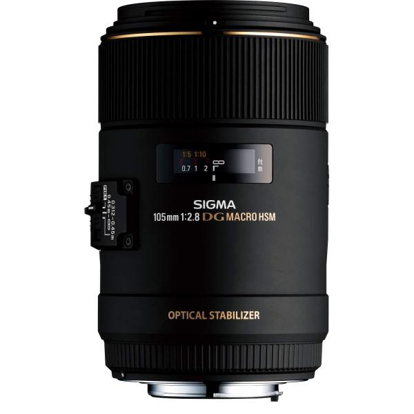 シグマ(Sigma) レンズ 105mm F2.8 EX DG OS HSM MACRO Canon...