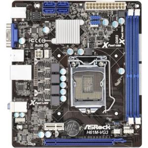 ASRock マザーボード H61 M-ATX H61M-VG3の買取情報