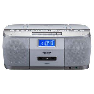 TOSHIBA CUTEBEAT CDラジオカセットレコーダー ホワイト TY-CDS6(W)