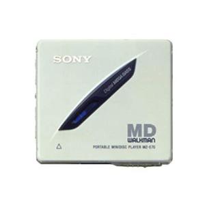 SONY ソニー MZ-E75 ポータブルMDプレーヤー （MD再生専用機/MD