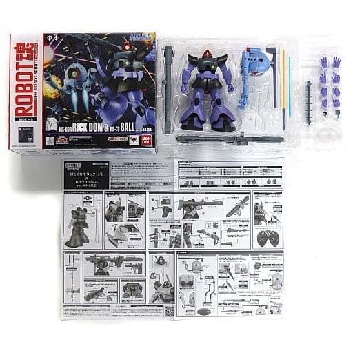 ROBOT魂 〈SIDE MS〉 MS-09R リック・ドム＆RB-79 ボール ver. A.N....