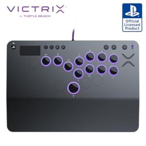 【SONY公式ライセンス商品】 Victrix by TURTLE BEACH Pro KO レバーレス アケコン フルカスタマイズ対応 格闘ゲーム用の商品画像