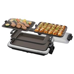 タイガー魔法瓶 (TIGER) ホットプレート3枚セット 平面 たこ焼き 焼肉