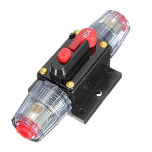zmart DC12V 80A サーキットブレーカー 8ゲージ 自動車 バイク