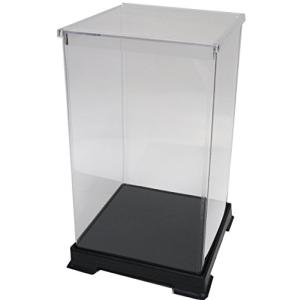 かしばこ商店 透明フィギュアケース 121224 プラスチック 組立式 W120×D120×H240mm ディスプレイケース
