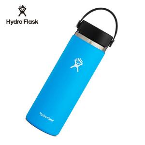 Hydro Flask ハイドロフラスク ステンレスボトル HYDRATION 20oz Wide Mouth 03 パシフィック 正規品｜hotobama