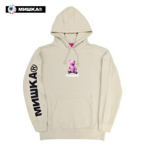 MISHKA ミシカ KIDS PREFER MISHKA HOODIE プルオーバーパーカー BEIGE 正規品｜hotobama