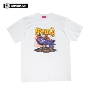 MISHKA ミシカ END IT NOW TEE 半袖Tシャツ WHITE (F) 正規品｜hotobama