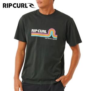 RIP CURL メンズ SURF REVIVAL MUMMA 半袖 Tシャツ Washed Black 8264 正規品 0EUMTE｜hotobama