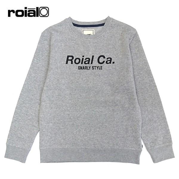 ROIAL メンズ スウェット トレーナー 20FBFL01 H.Gray 正規品