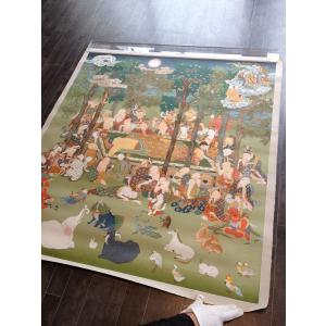 肉筆仏画 十一面観音 : 仏像仏画チベット美術卸の天竺堂 - 通販 肉筆仏画 十一面観音 : 仏像仏画チベット美術卸の天竺堂 - 通販