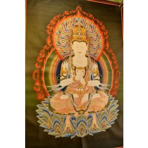 肉筆仏画 大日如来(特大寸)一点ものの詳細画像1