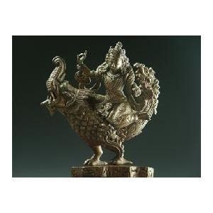 オールドチベット仏教 銅製 ドルジェマハカラカラチャクラ仏像 お守り仏像 懐中仏 オールドチベット仏教 銅製 ドルジェマハカラカラチャクラ仏像