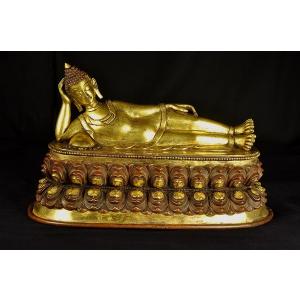 釈迦如来立像 金色 : 仏像仏画チベット美術卸の天竺堂 - 通販 - Yahoo