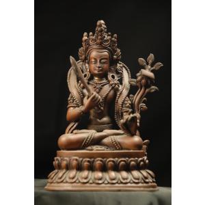 不動明王 銅造彫金仕上げ 一点もの : 仏像仏画チベット美術卸の天竺堂