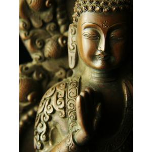 薬師如来 銅打ち出し仏 一点ものの詳細画像2