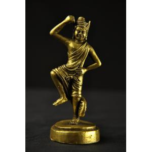 極小仏像 阿弥陀如来 銅造鍍金仕上げ（金銅仏） : 仏像仏画チベット