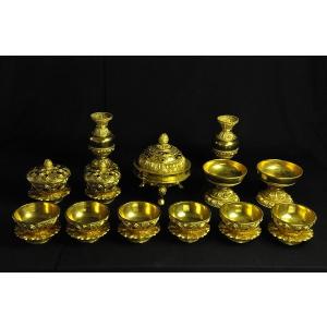 密教法具　一面器（一式）