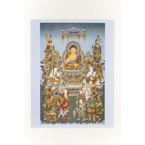 肉筆仏画 観音菩薩 : 仏像仏画チベット美術卸の天竺堂 - 通販 - Yahoo