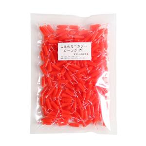 こまめ ミニ カラーローソク 赤 ろうそく 蝋燭...の商品画像