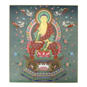 仏画色紙 胎蔵界曼荼羅 送料無料 送料込み （※送料無料はメール便のみ