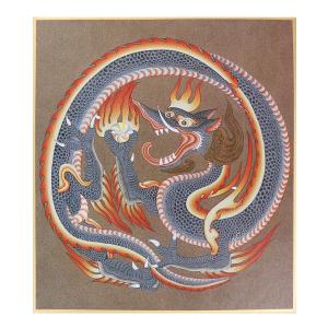 仏画色紙 胎蔵界曼荼羅 送料無料 送料込み （※送料無料はメール便のみ