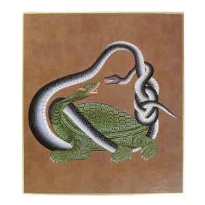 仏画色紙 観音菩薩 送料無料 送料込み （※送料無料はメール便のみ