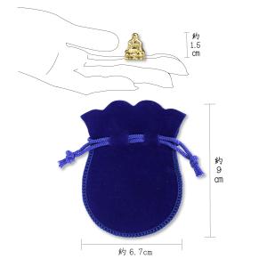 身代り大師 お守り 肌守り 紺 同行二人 ミニ...の詳細画像2