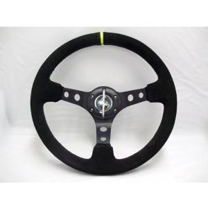 最大P14倍 12/15限定】極ステアリング 33cm パープル ピンク エヌ