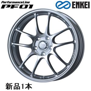 エンケイ パフォーマンスライン PF01 17インチ 17x6.5J +48 PCD114.3 5穴 Sparkle Silver ホイール 1本 ENKEI｜hotroad