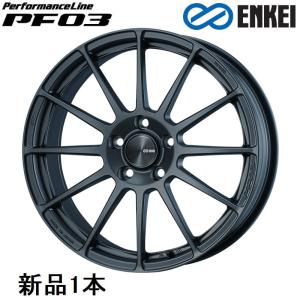 エンケイ パフォーマンスライン PF03 16インチ 16x6.5J +45 PCD112 5穴 Matte Dark Gunmetallic ホイール 1本 ENKEI｜hotroad