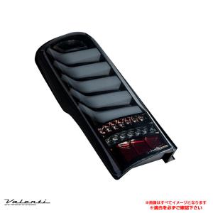 ジュエルLEDテールランプ ULTRA ライトスモーク/BKクローム キャラバン/NV350キャラバン OEA付 ヴァレンティ/Valenti TN350NVU-SB-1｜hotroad