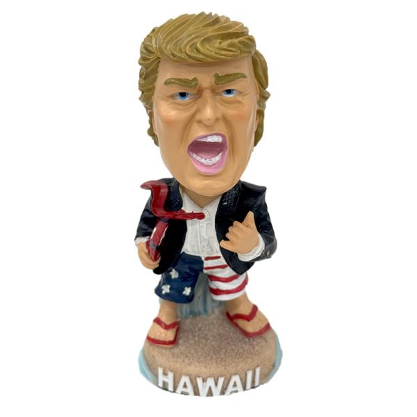 【最大P16倍 3/21,22限定】トランプ大統領 ミニドール サーフ H11cm レジン製 ハワイ...