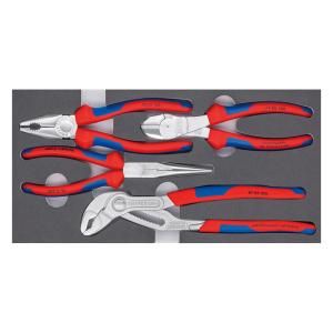 プライヤーセット (4本組) KNIPEX(クニペックス) 002001V17｜hotroad