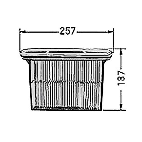 メインフィルター GAS25用木工専用 BOSCH（ボッシュ） 2607432014